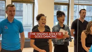 The Singing Athlete Goes Dancing