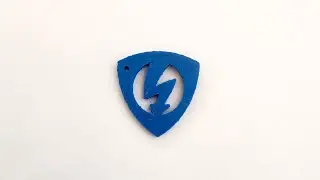 Bachelor thesis (fekt-scara) - Printing FEEC logo keychain
