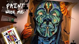 Paint with me| Redesigning face cards: Jack of Clubs