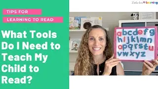 Top 5 Tools You NEED to Teach Your Child to Read | Preschool, Pre-K, and Kindergarten