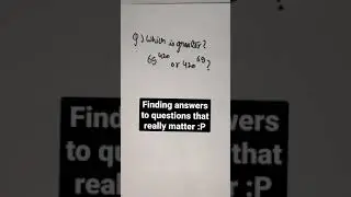 Which is greater 69^420 or 420^69?