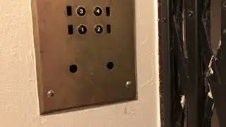 Antique Otis Traction Single Speed Gated Elevator in Seattle, WA