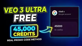How to Get Google Veo 3 Ultra FREE &ndash; 45,000 Credits Working Method