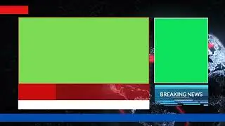  Breaking News Template (Free Green Screen Background)