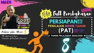 PENILAIAN AKHIR TAHUN (PAT) MATEMATIKA 👨🏻‍🏫 I KELAS 8 SMP/MTs PART 1