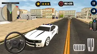 Police Car Wash Service: Gas Station Parking Games - Android Gameplay FHD