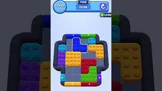 Color Block Jam Level 22 🌈 Puzzle-Herausforderung f&uuml;r Einsteiger 🎮Beginner Level #colorblockjam