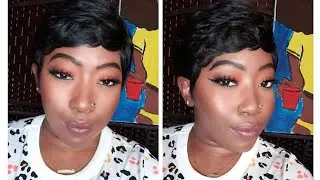 Affordable & Cute Pixie Style Wig ft. Sensationnel Instant Wig Anita