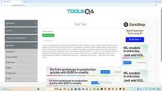 TypeScript Playwright Framework &ndash; DemoQA Menu Hover Tests (04h)