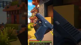 MINECRAFT HORROR DAR AM ARME!! #minecraft #shorts