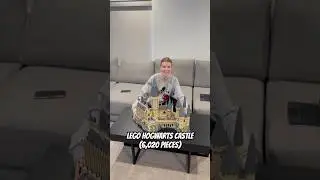 LEGO HARRY POTTER HOGWARTS CASTLE (6,020 pieces) #harrypotterlego #hogwarts