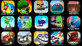 Shark Rage, Go Only Up  Adventure Parkour, Red Ball 4, I The One  Fun Fighting Game, Battle Gang Fun