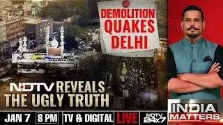Delhi Demolition Drive | Delhi News LIVE | Mosque Demolition | Bulldozer Action Delhi | Watch LIVE