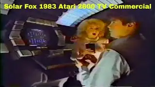 Solar Fox 1983 Atari 2600 TV Commercial CBS Electronics