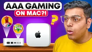 AAA Gaming Under Rs. 50,000? 🔥 | Apple Mac Mini M4 Gaming Test | Can You Actually Play Games On Mac?