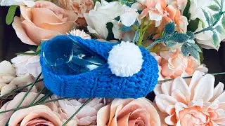 3-6 Months, Easy & Quick Crochet Baby Shoes 👶 | Beginner-Friendly Booties Tutorial