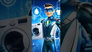 Your Washing Machine is Wasting Power & Water 😱 | Save Energy with WattMan #Shorts #wattman