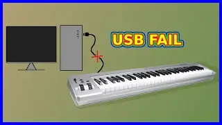 🎹 cambiando el conector USB B de un teclado midi M Audio 🎹 E0246