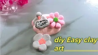 Diy creative clay ideas| easy clay art and craft ideas 