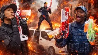 GERRA CON PISTOLAS DE  JUGUETES HIDRO GER 💦 DESDE UNA GUAGUA 😳