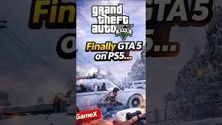 Finally GTA 5 on PS5 😍 | Childhood Dream | #ps5 #gaming #playstation #gamer #games #shorts #viral