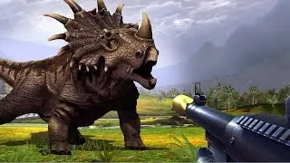 Deadly Dinosaur Hunter Jungle Survival Android Gameplay [HD]