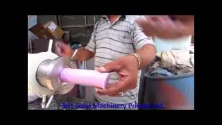 Pilot Soap Finishing Line manufactured by Brit Soap Machinery, India