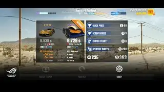 【CSR2】Henessey Venom F5 Roadster (Gold Star) - Shift and Tune for 6.83x (Manual Launch)