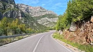 Scenic Drive from Tuzi to Cijevna near Podgorica and Albania border | Montenegro Road Trip 2025