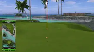 Golden Tee Great Shot on Calypso Key!