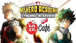 Von Jojo bis My Hero Academia S4 + Synchrointerview & gro&szlig;es Gewinnspiel | KAZ&Eacute; Caf&eacute;