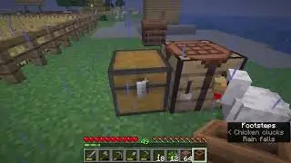 Creating a Compost on Minecraft and using it!