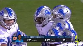 KERRYON JOHNSON | NFL PRESEASON 2018 HIGHLIGHTS | YARDS AFTER CONTACT | DETROIT LIONS