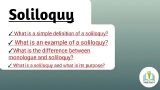 Soliloquy_Definition & Example_What is the difference between monologue and soliloquy?#literaturepag