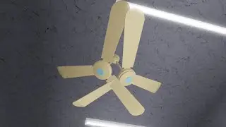 Roblox : Many Ceiling Fans - Attached Fan