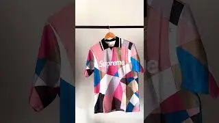 SS21 Emilio Pucci x Supreme Soccer Jersey &lsquo;Dusty Pink&rsquo; ⚜️