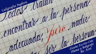 ❤️ Como Escribir Letra Cursiva Bonita en Español | Caligrafía Inglesa | Pablo Bermúdez