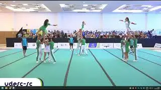 Cheer UDESC no JUBS - 2&ordm; dia