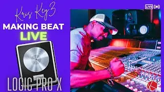 Kris KeyZ: How to make Hip Hop Beat Live from scratch using Logic Pro X.