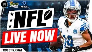 NFL DFS Week 18 LIVE 🚨 Final Week Chaos Before Lock