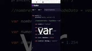 Variables en Kotlin