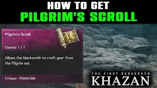 Pilgrim's Scroll Location Guide in Skoffa Cave | The First Berserker: Khazan Walkthrough