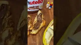🍌Nutella Banana Croissant | Nutella Breakfast | Banana Breakfast |#nutella #shorts #banana #easy