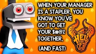 SATISFYING 3D PLATFORMING (AND SENTIENT STAPLERS) Let&rsquo;s Play Hell of an Office (1080p 60fps)