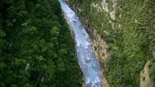 Free Stock Video - No Copyright - Drone Footage Of A River Between Mountains -HD Drone DJI Mavic Pro