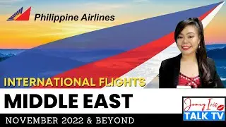 Philippine Airlines Flights to the Middle East | PAL Flight November Schedule