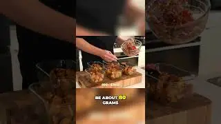High-protein meal prep made easy 🍽️ Subscribe for simple food ideas  #shorts #highprotein #mealprep
