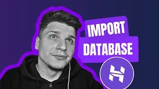 How Do I Import A Database With Phpmyadmin On Hostinger Website Builder