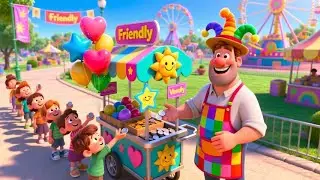 Amusement Park Song | Fun Ride & Adventure Rhyme for Kids | Nursery Rhymes & Songs for Children