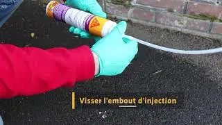 SikaMur&reg; InjectoCream-100 : Traitement des remont&eacute;es d'humidit&eacute; dans les murs.